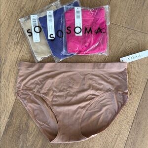 Soma seamless hipster panties, 4 count